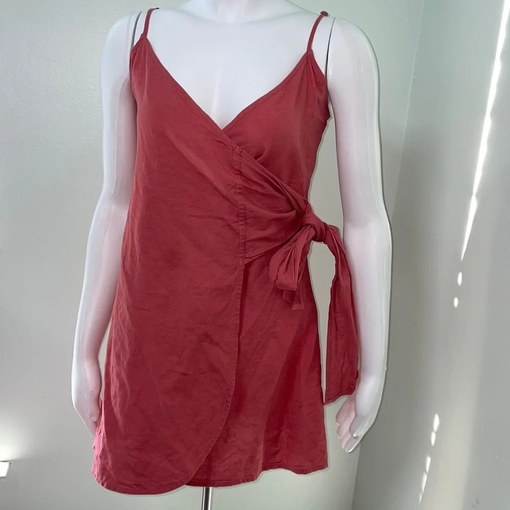 billabong wrap dress